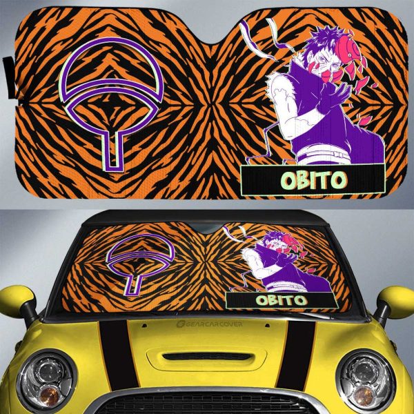 Uchiha Obito Car Sunshade Custom