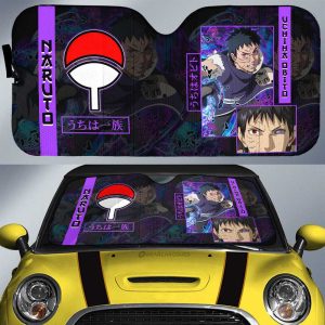 Uchiha Obito Car Sunshade Custom Anime Car Accessories