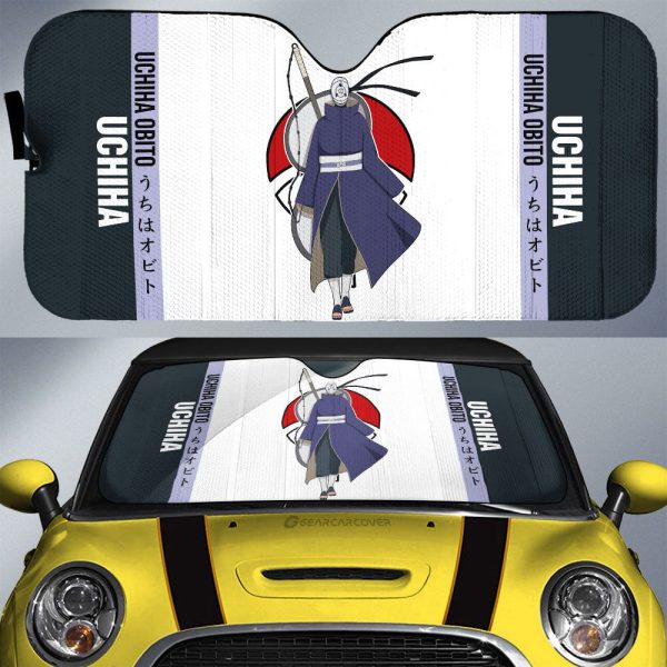 Uchiha Obito Car Sunshade Custom Anime Car Accessories