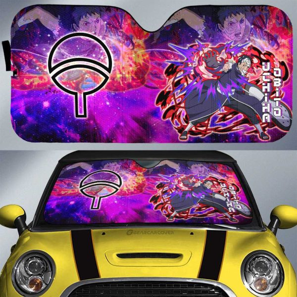 Uchiha Obito Car Sunshade Custom Characters Car Accessories