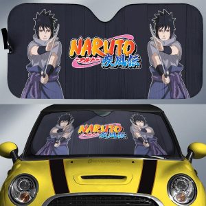 Uchiha Sasuke Car Sunshade Custom Anime