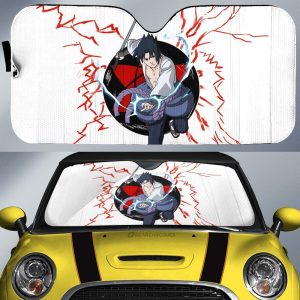 Uchiha Sasuke Car Sunshade Custom For Anime Fans