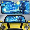 Uchiha Shisui Car Sunshade Custom Starry Night Styles