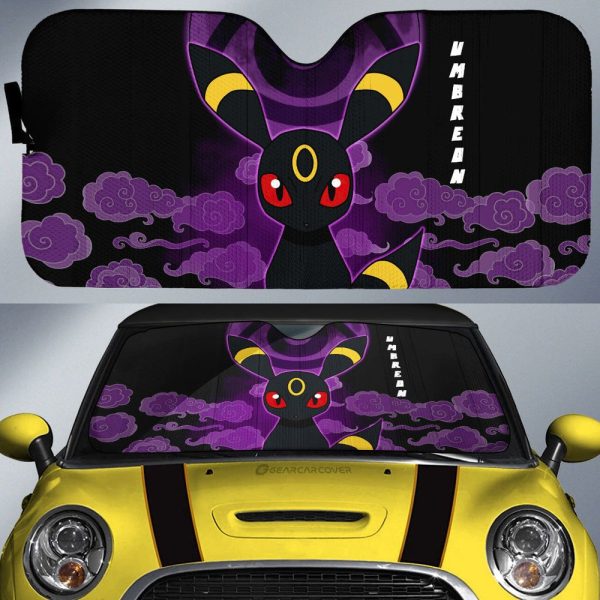 Umbreon Car Sunshade Custom Anime Car Accessories