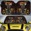 Umbreon Car Sunshade Custom Tie Dye Style Car Accessories