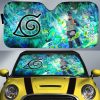 Umino Iruka Car Sunshade Custom Characters Anime Car Accessories