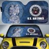 United States Air Force Car Sunshade Custom US Military Car Accessories