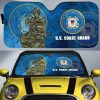 United States Coast Guard Car Sunshade Custom US Military Car Accessories