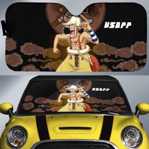 Usopp Car Sunshade Custom Car Accessories For Fans