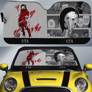 Uta Car Sunshade Custom Tokyo Ghoul Anime Car Interior Accessories