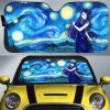 Uzumaki Kushina Car Sunshade Custom Starry Night Styles