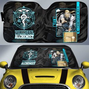 Van Hohenheim Car Sunshade Custom Fullmetal Alchemist Anime