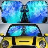 Vegeta Blue Car Sunshade Custom Anime Car Accessories