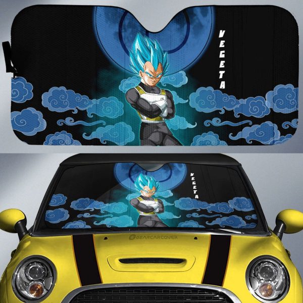 Vegeta Blue Car Sunshade Custom Car Accessories