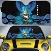 Vegeta Blue Car Sunshade Custom Dragon Ball Anime Car Accessories