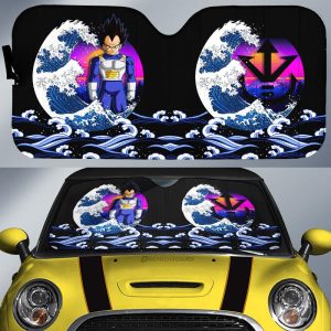 Vegeta Car Sunshade Custom Car Interior Accessories