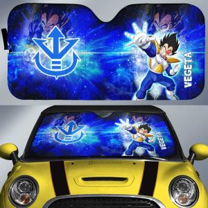 Vegeta Car Sunshade Custom Dragon Ball Anime Car Accessories