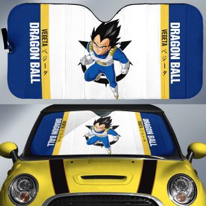 Vegeta Car Sunshade Custom Dragon Ball Car Accessories For Anime Fans