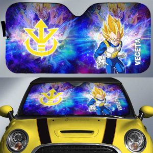 Vegeta SSJ Car Sunshade Custom Car Accessories