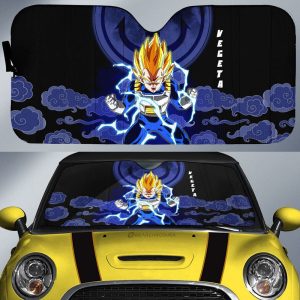 Vegeta SSJ Car Sunshade Custom Car Accessories