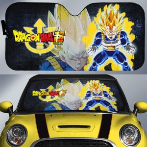 Vegeta SSJ Car Sunshade Custom Car Interior Accessories