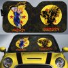 Vegeta SSJ Car Sunshade Custom Dragon Ball Anime Car Interior Accessories