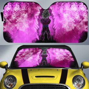 Vegeta Ultra Ego Car Sunshade Custom Anime Car Accessories