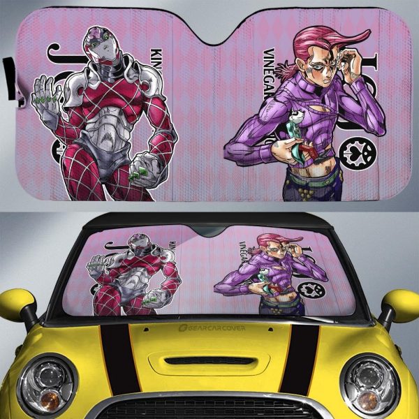 Vinegar Doppio Car Sunshade Custom -Bizarre-Adventure