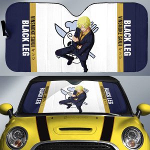 Vinsmoke Sanji Car Sunshade Custom Car Accessories For Fans