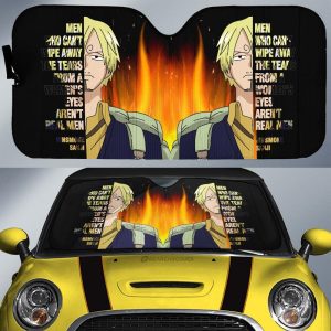 Vinsmoke Sanji Car Sunshade Custom Car Accessoriess