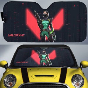 Viper Car Sunshade Custom Valorant Agent