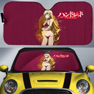 Waifu Girl Claire Harvey Car Sunshade Custom Hundred Car Accessories