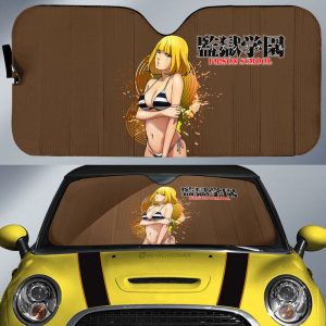 Waifu Girl Hana Midorikawa Car Sunshade Custom Prison School Car Accessories