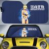 Waifu Girl Marikawa Shizuka Car Sunshade Custom High School Of The Dead Car Accessories