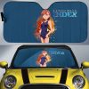 Waifu Girl Mikoto Misaka Car Sunshade Custom A Certain Magical Index Car Accessories