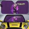 Waifu Girl Shinoa Hiiragi Car Sunshade Custom Seraph Of The End Car Accessories