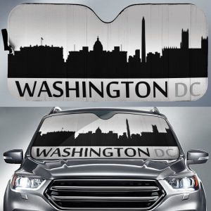 Washington DC Skyline Car Sunshade Custom Car Accessories