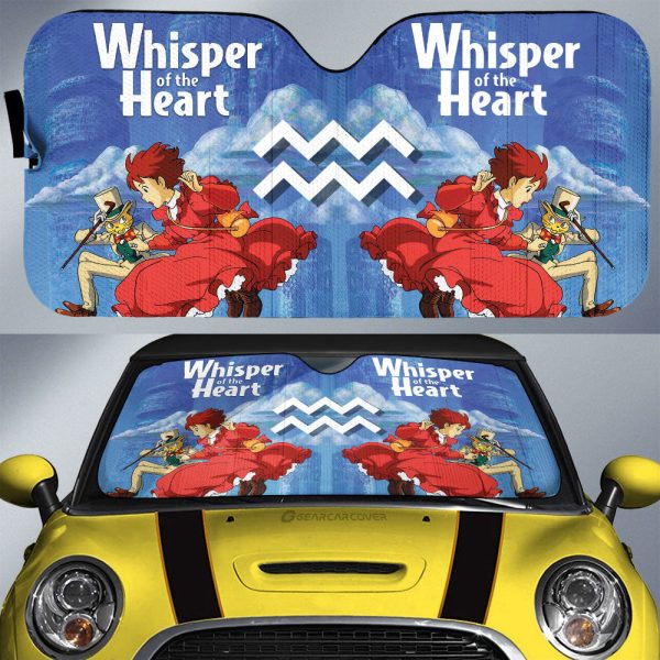 Whisper Of The Heart Car Sunshade Custom Car Accessories