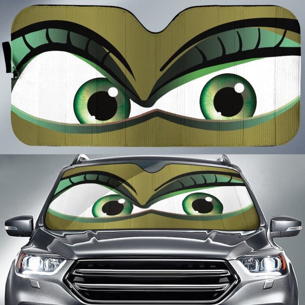 Wicked Witch Car Eyes Sun Shade Custom Car Accessories