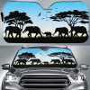 Wild nature in Africa Blue Sky Custom Car Sunshade