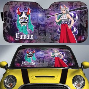 Yamato Car Sunshade Custom Car Accessories Manga Galaxy Style