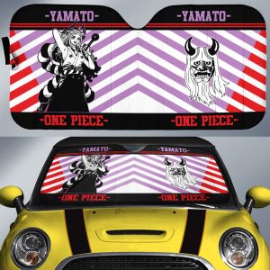 Yamato Car Sunshade Custom Car Accessories Mix Manga Style