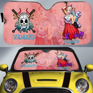 Yamato Car Sunshade Custom One Piece Anime Car Accessories