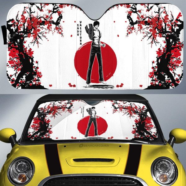 Yasutora Sado Car Sunshade Custom Janpan Style Anime Bleach Car Accessories