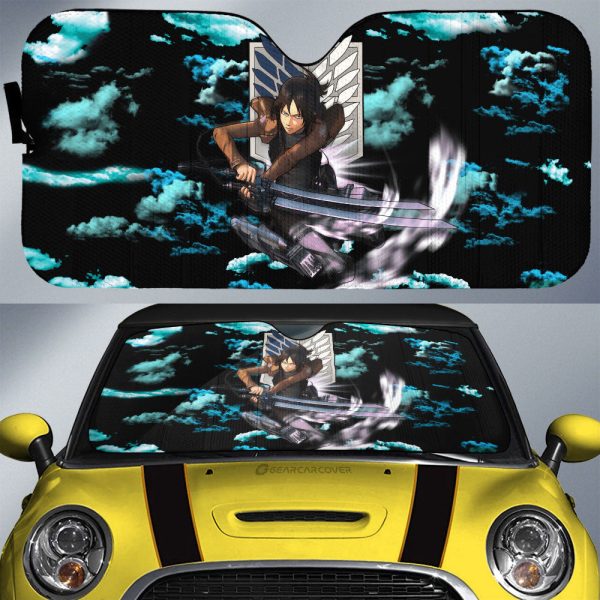 Ymir Car Sunshade Custom Attack On Titan Anime Car Interior Accessories