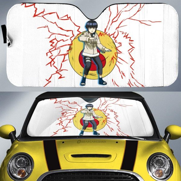 Young Hyuuga Hinata Car Sunshade Custom Anime