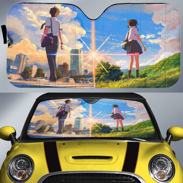 Your Name Car Sunshade Custom Anime Car Accessories