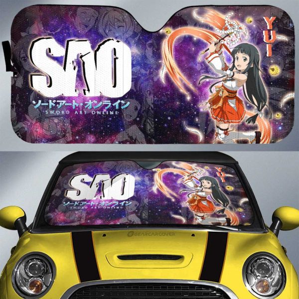 Yui Car Sunshade Custom Manga Galaxy Style