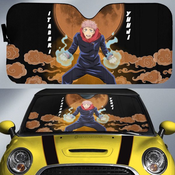 Yuji Itadori Car Sunshade Custom Car Accessories