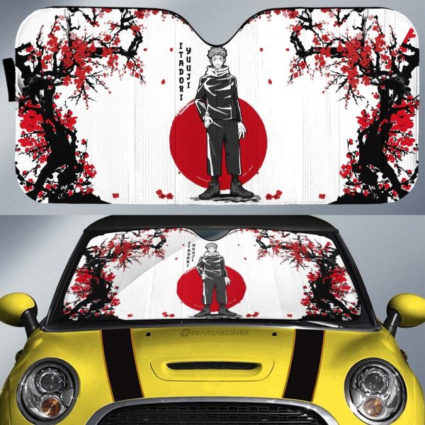 Yuji Itadori Car Sunshade Custom Japan Style Car Accessories